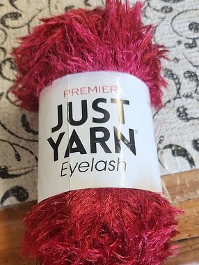 Premier Just Yarn Eyelash Yarn - Red